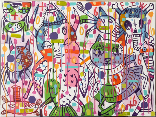 Eddie Hara, RLONELY SIREN (MOTOREDD), 2023