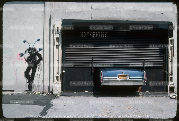 Vera Isler, Shadowman – Richard Hambleton, New York, 1982