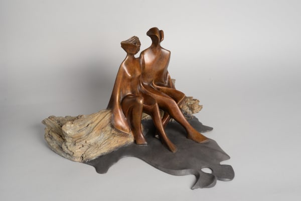 ombre, sculpure, sculpture de couple, sculpture de l'amour, bronze, baldini, couple, symbolisme, amour, romantisme, ensemble, design, décoration, finesse, beauté, italien, art, art contemporain, galerie d'art, galerie d'art belge, galerie d'art bruxelloise, art yi, art yi gallery