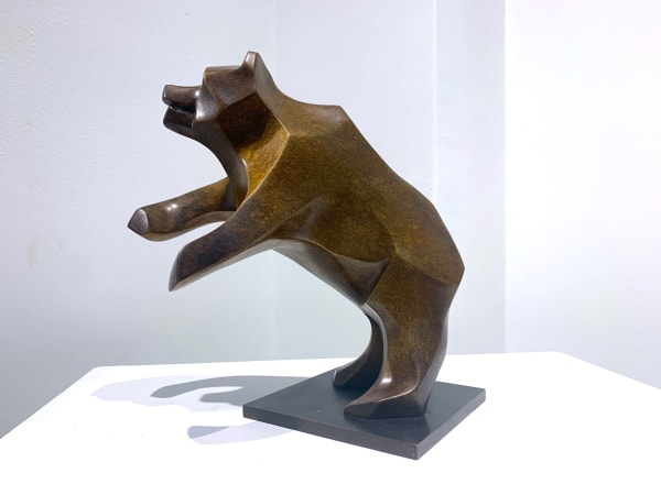 Ours, « orsatus », ours, sculpture d'ours, sculpture animalière, sculpture animalière mignonne, sculpture en bronze, sculpture contemporaine, sculpture figurative, sculpture d'art, art design, art décoration, design d'intérieur, décoration de salon, décoration de bureau, maison d'art, thème d'art, galerie d'art de bruxelles