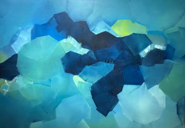 anne, marquet, art thema, art, thema, artthema, carry, carry-le-rouet, art carry, peinture, abstrait, bleu, vert, gallery, art gallery, marseille, arles