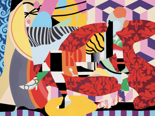 La femme au divan et son bouquet (The Woman on the Sofa and Her Bouquet)