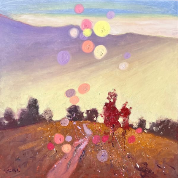 Andrii Kovalyk, Joyful morning in the Carpathians Mountains, 2023