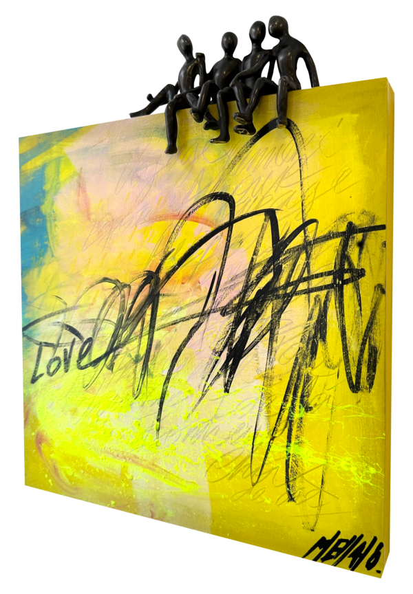 Olivier Messas, This link that connects us, "Ce lien qui nous lit", 2023