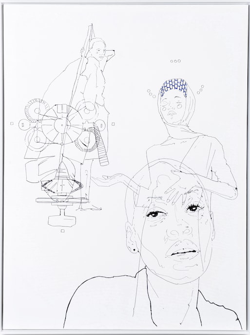 Tejumola Adenuga, The Mutants and Their Machines, 2024