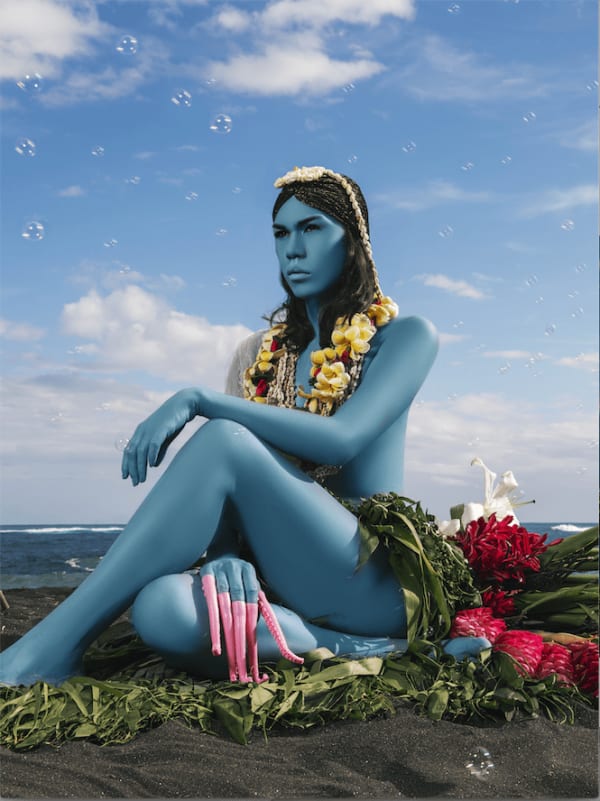 Namsa Leuba, La Déesse Hiti IV from the series "illusion" made in Tahiti , 2019