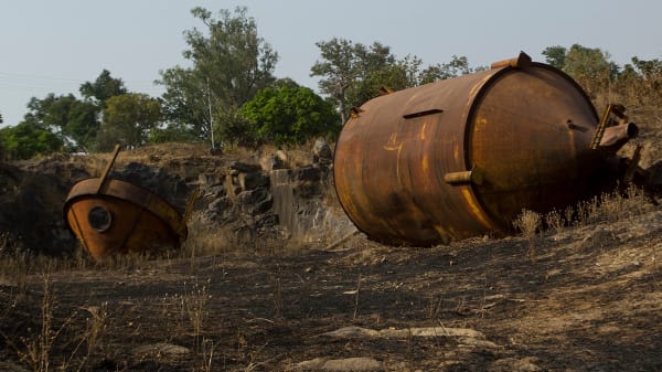 Abraham Oghobase, Landscape #23, 2017