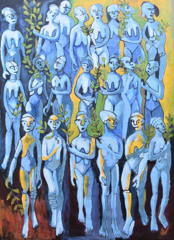 Bruce Onobrakpeya, Nude & Protests