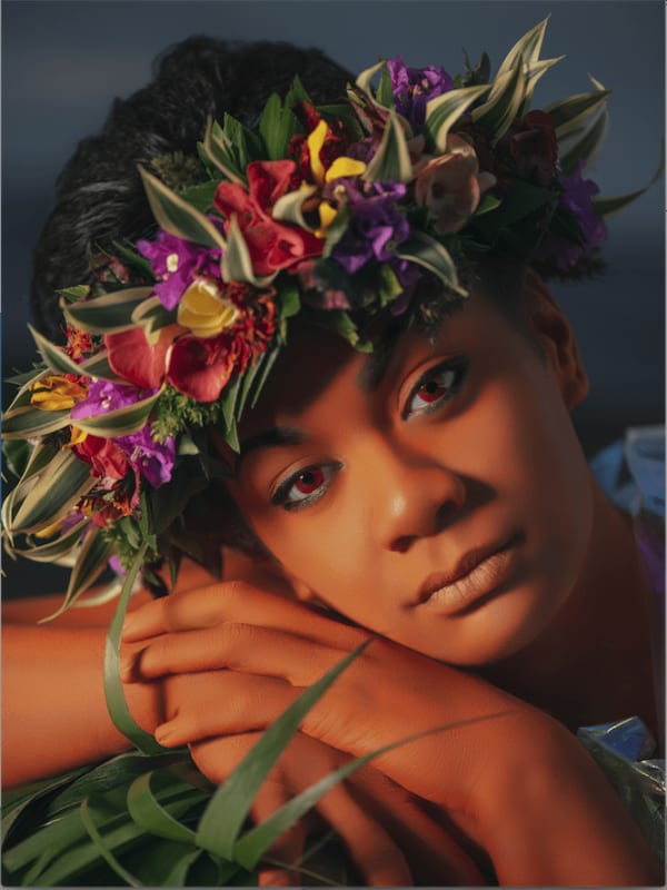 Namsa Leuba, Douce from the series "illusion" made in Tahiti , 2019