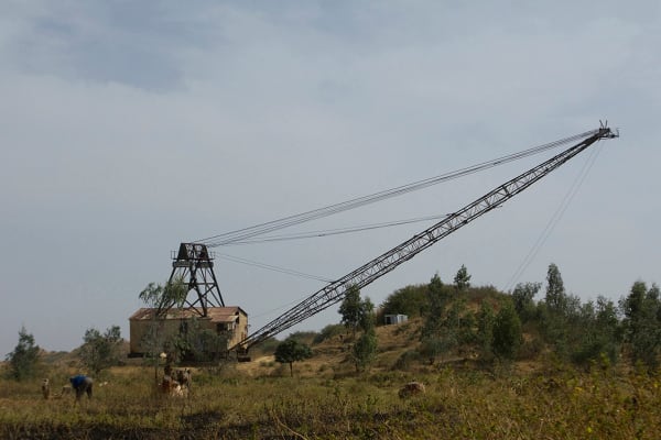 Abraham Oghobase, Landscape #3, 2017