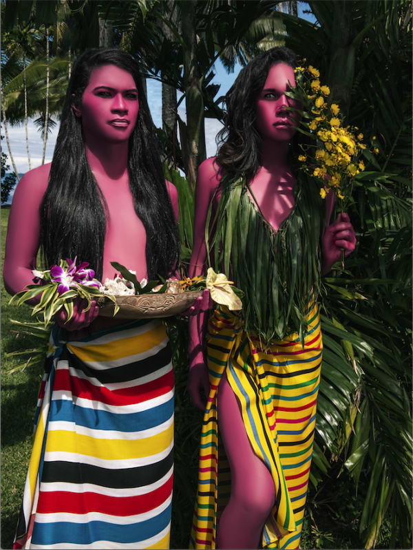 Namsa Leuba, L’offrande from the series "illusion" made in Tahiti , 2019