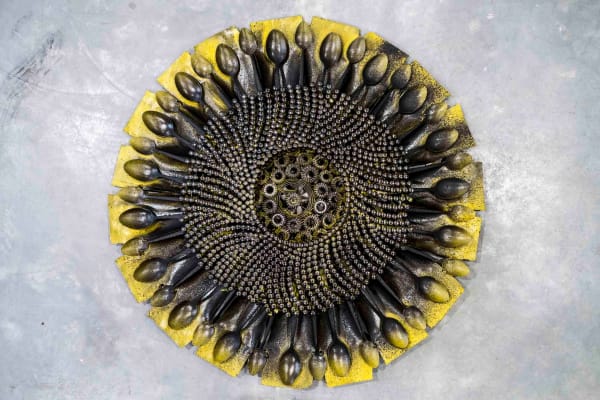 Olu Amoda, Small Sunflower IV, 2014