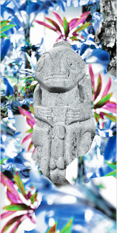 Namsa Leuba, Tika from the series "illusion" made in Tahiti , 2019