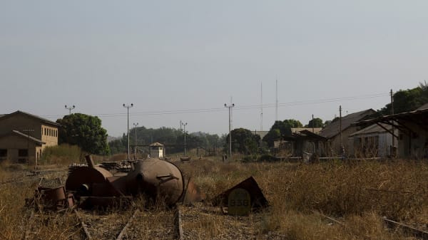 Abraham Oghobase, Landscape #25, 2017