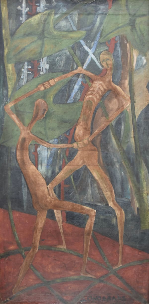 Bruce Onobrakpeya, Eketeke and Erhevbuye, 1961