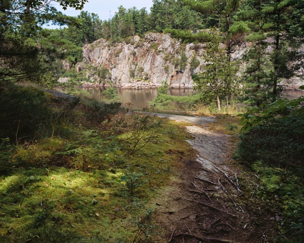 Garnet Dirksen, Approaching French River, Mississauga, Anishinaabe territories, 2021