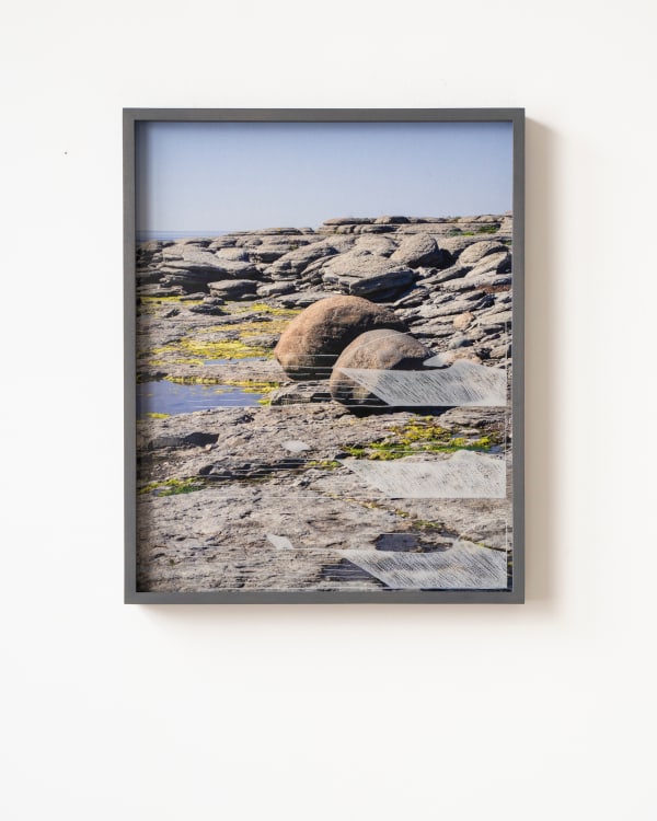 Claude Labrèche-Lemay, Bloc erratique (Cap Ferré), 2024