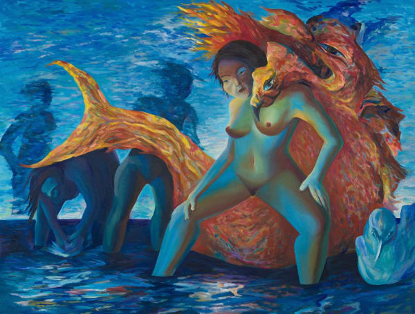 Yuma Radne, They have lingered in the chambers of the sea, 2024