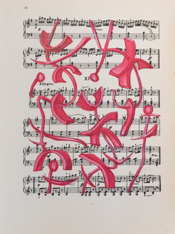 Anton Kushaev (Works on paper), From the series "Coda" - 7, 2023