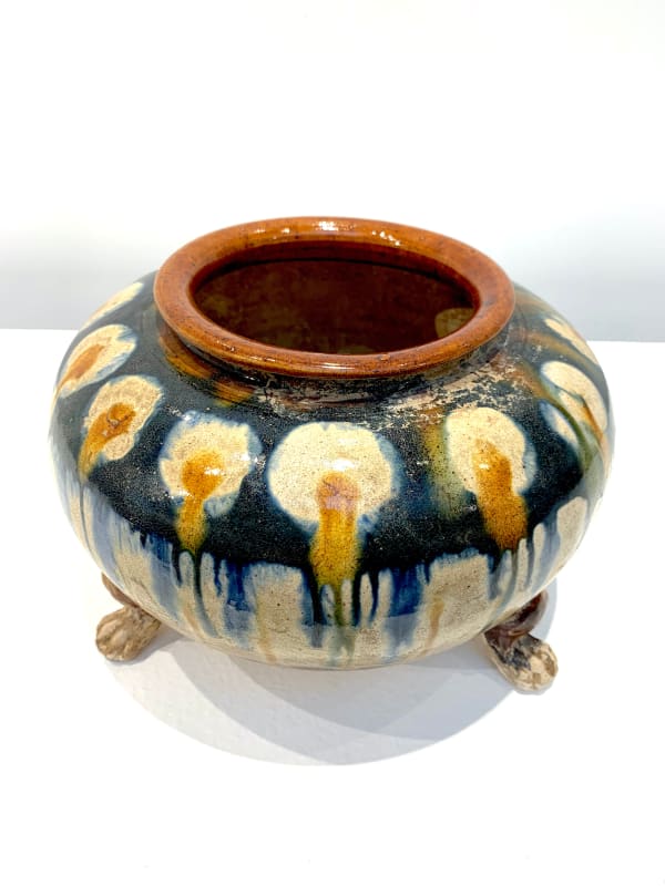 Tang Sancai Painted Pottery Bowl chinese antique pottery pot art yi Brussels art gallery