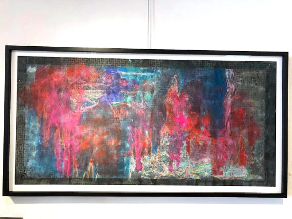 nouvelles montagnes et eau chinoises, nouvelle peinture de paysage chinois, peinture de montagne, peinture abstraite, art abstrait, peinture chinoise, Encre et lavis d'Asie de l'Est, art contemporain, art chinois contemporain, impressionnisme, peinture à l'encre contemporaine, art à l'encre, peinture à l'encre, Art Thema Heyi, art design, home art, design d'intérieur, art contemporain bruxellois, art asiatique