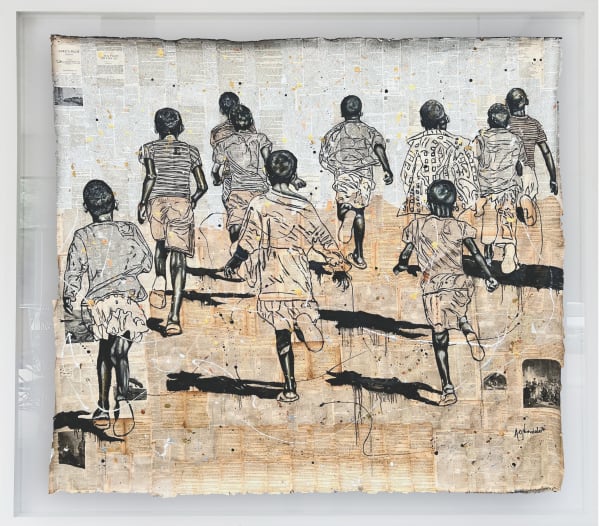 Andrew Ntshabele, Tales Woven Together III, 2024