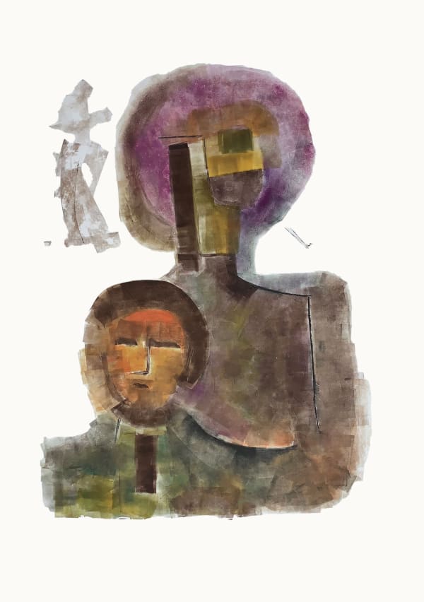 Joseph Muzondo, Always with my Holy Ones, 2020