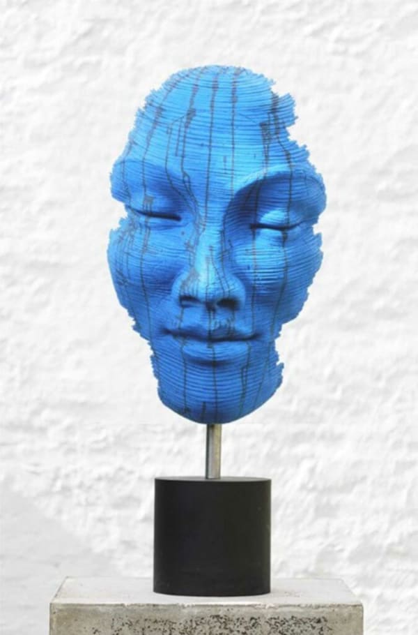 Anton Smit, Faith Mask - Medium - Freestanding, 2021
