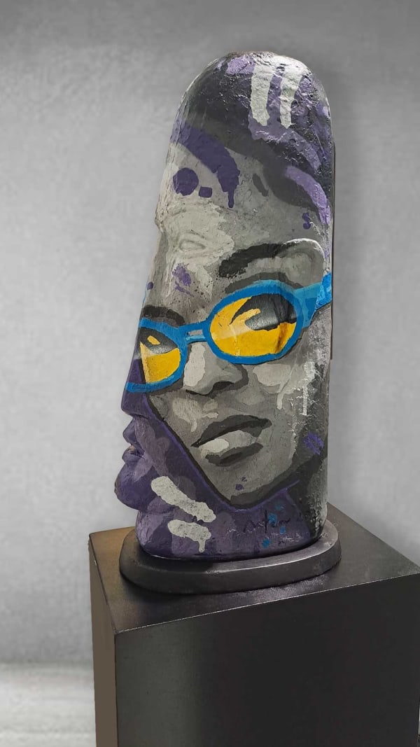 Anton Smit, Urban Echoes Small V , 2023