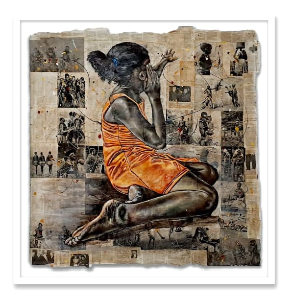 Andrew Ntshabele, Multilayered Memories 5, 2023