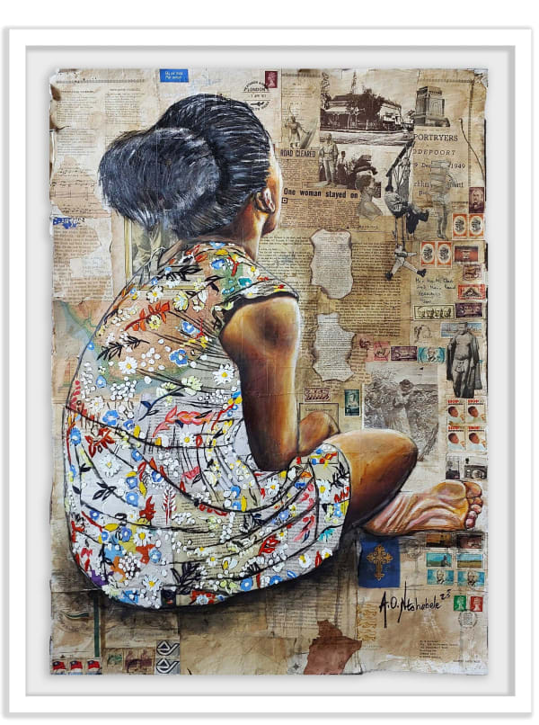 Andrew Ntshabele, Multilayered Memories 13, 2023