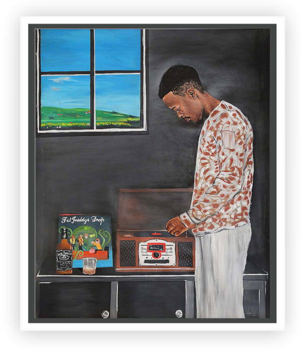 Stephen Langa, Village Days, 2022