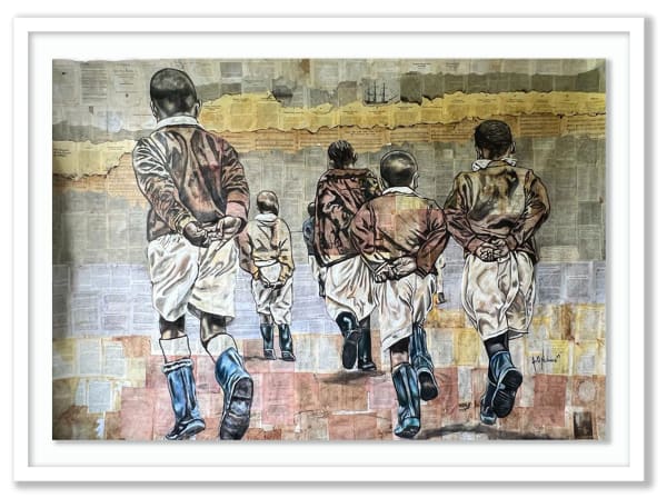 Andrew Ntshabele, Multilayered Memories 4, 2023