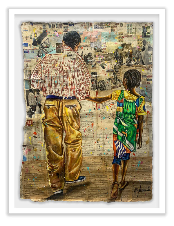 Andrew Ntshabele, Multilayered Memories 14, 2023