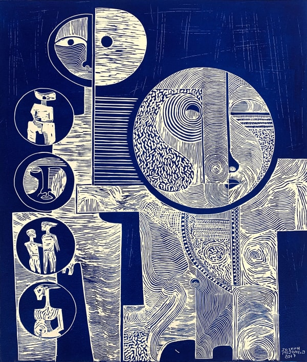 Joseph Muzondo, Sculptural Images III, 2022