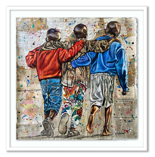 Andrew Ntshabele, Multilayered Memories 8, 2023