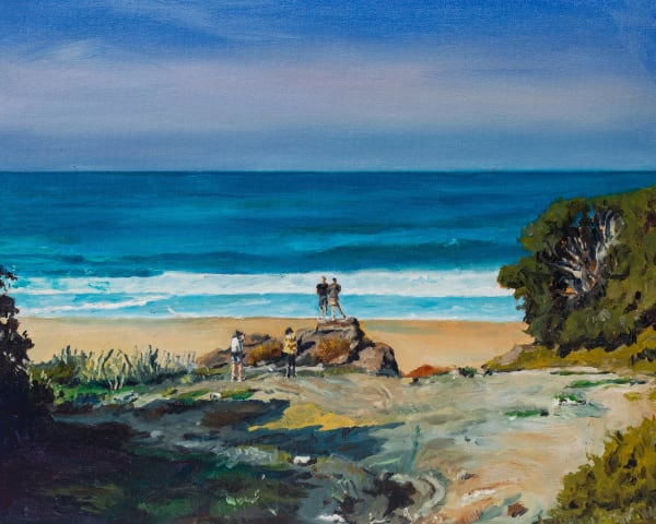 Martinho Costa, Quatro Figuras em Frente ao Mar, 2024