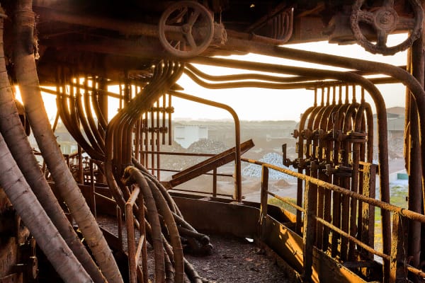 Nuno Perestrelo, (LOST EMPIRES) Siderurgia Nacional Blast Furnace #08, 2014