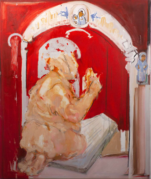 Olga Stein, Body 7 in temple, 2023