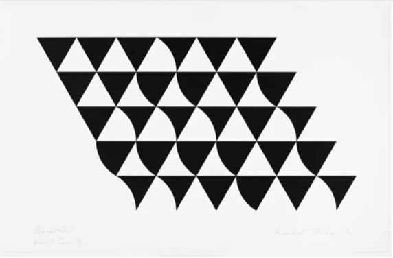 Bridget Riley, Bagatelle Series, 2015