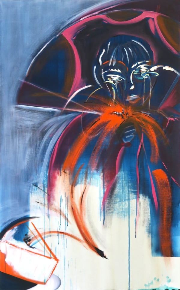 Yeonsu Ju - Crumpled Kiss on a Cake Box, 2023