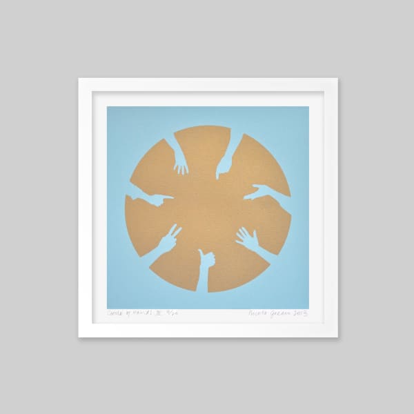 Nicola Green, Circle of Hands III, 2023