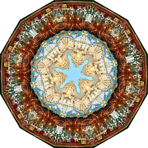 Christine Terres, Carousel, Piazza Navone, 2024