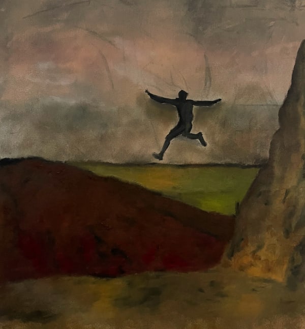 Running Hysterically, from a Drought, Towards a Burning Field , 2024