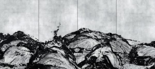 TeamLab Memory of Waves, 2024 Digital Work, 4 channels, Continuous Loop