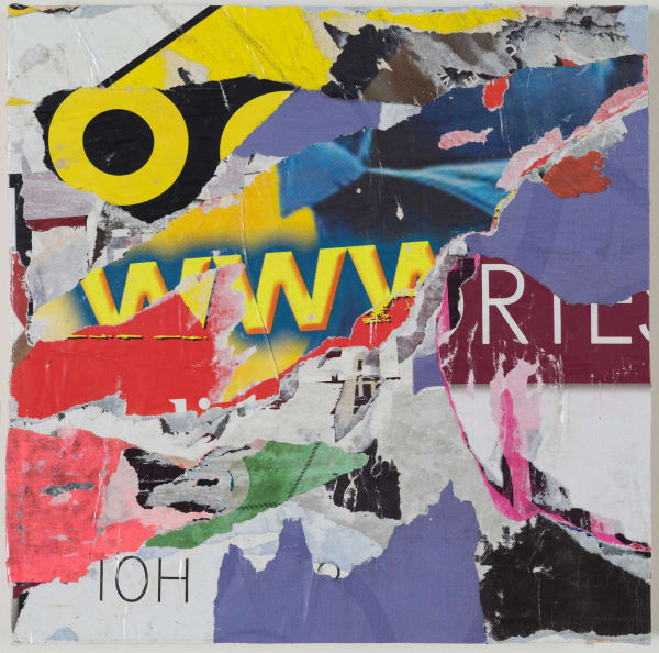 William Greiner OWWW Collage 12 x 12 in 30.5 x 30.5 cm