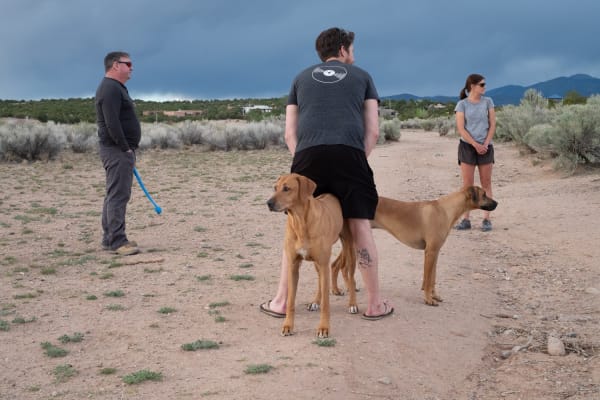 Anne Kornfeld Birth of the Rhodeisan Ridgebacks, 2021 Archival Pigment Print 24 x 36 in 61 x 91.4 cm
