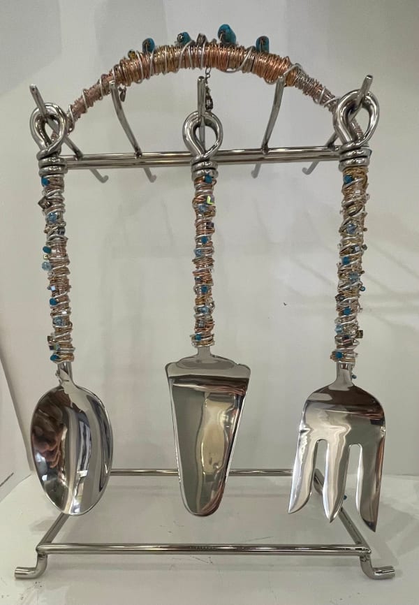 L. Scooter Morris, Serving Set, 2025