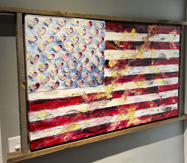 L. Scooter Morris, A Flag for Hearts, 2023