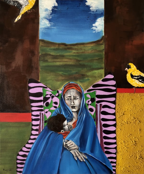 Kenneth Susynski, Madonna del Cardellino , 2023
